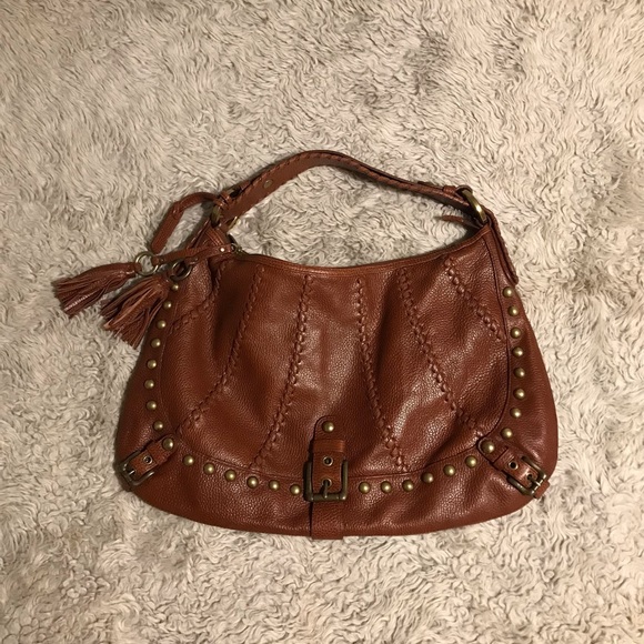 Isabella Fiore Leather Studded Purse - Picture 3 of 12
